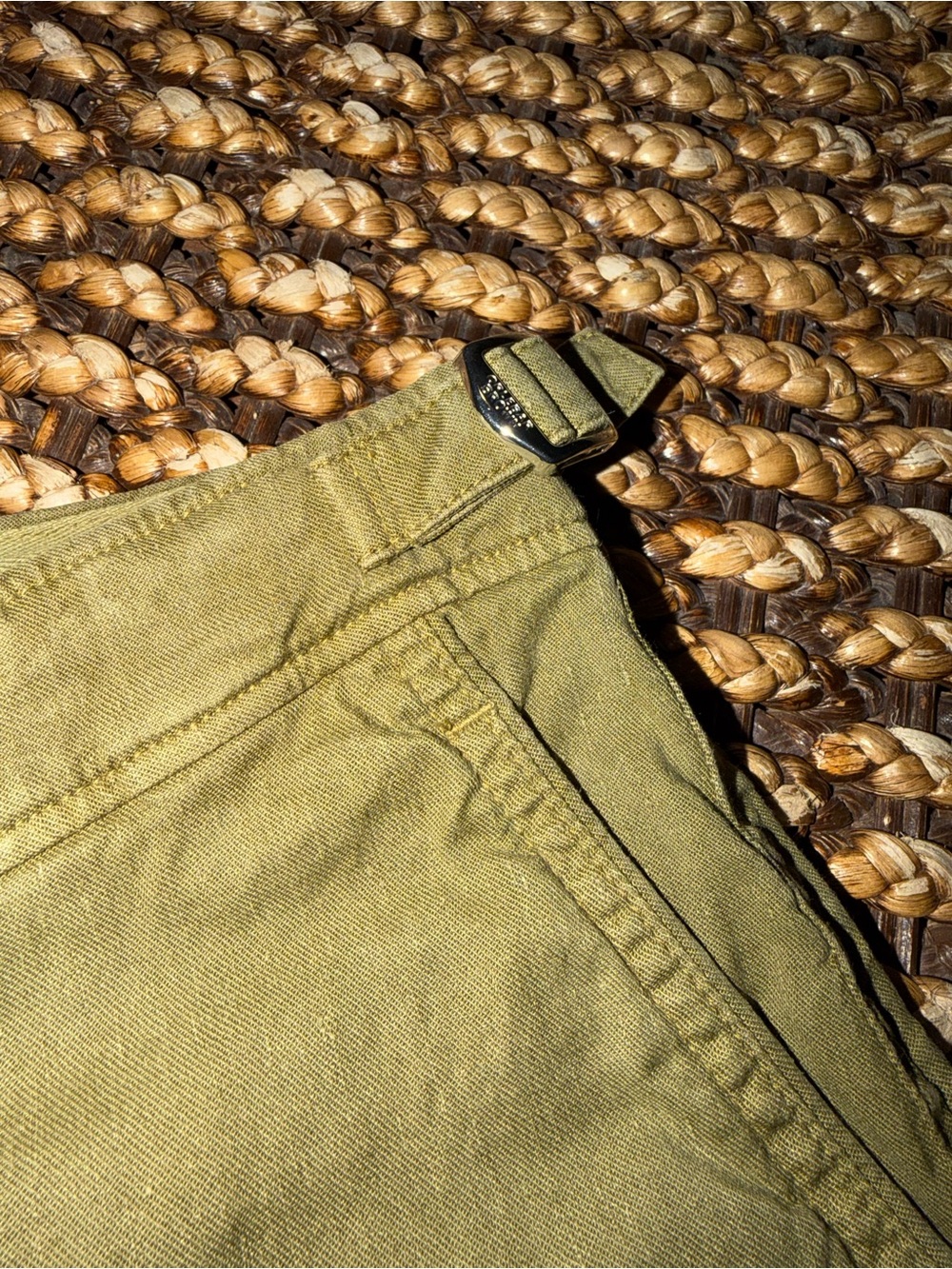 ORLEBAR BROWN Norwich Men's Olive Casual Shorts - Picture 6 of 8